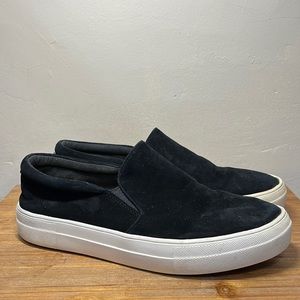 Steve Madden Leather Slip On Flats Women Size 10